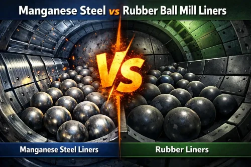 Manganese Steel Vs. Rubber Ball Mill Liners: Material Selection Guide