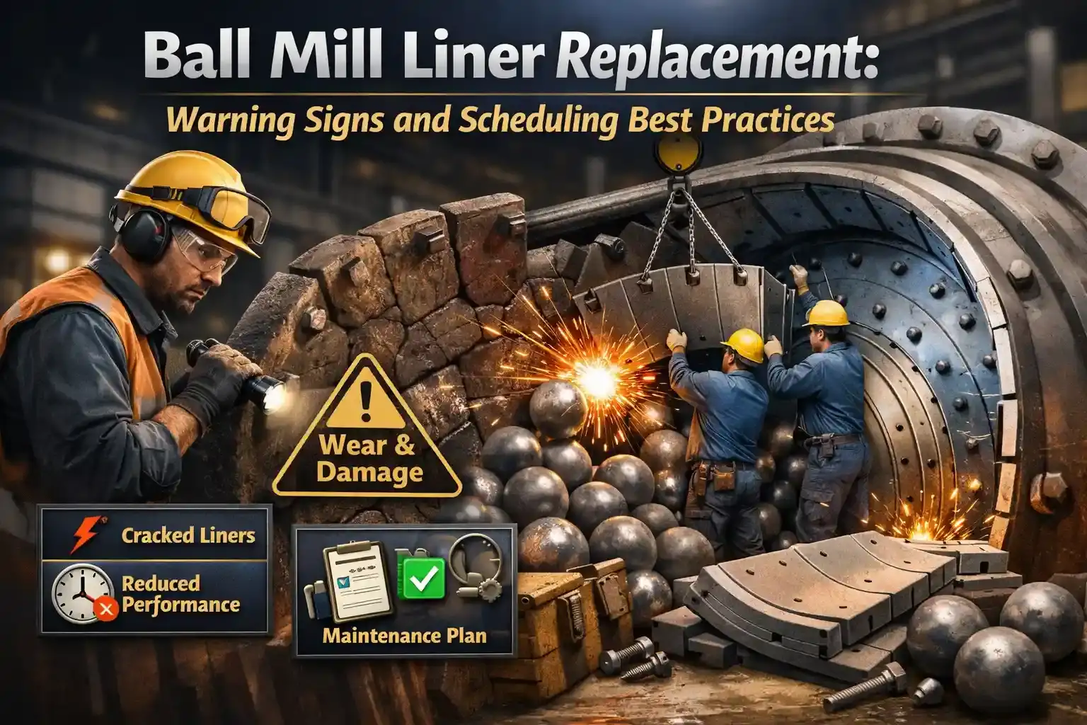 Ball Mill Liner Replacement: Warning Signs And Scheduling Best Practices